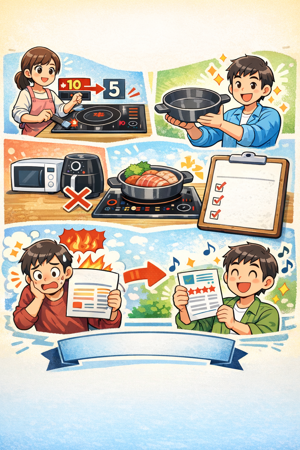 인덕션 전기요금 폭탄 피하는 실전 사용법