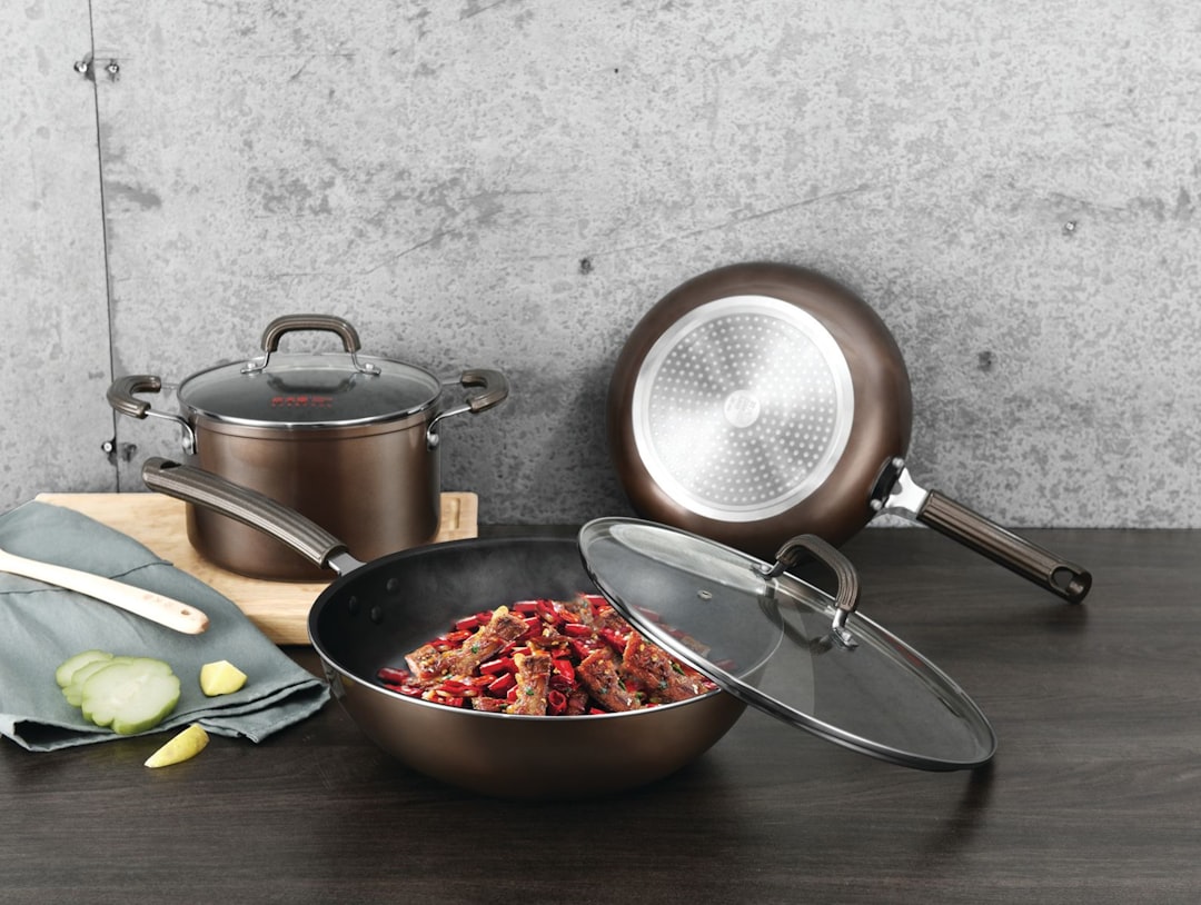 Stainless steel.