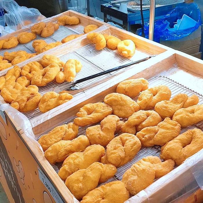 생방송 오늘저녁 부천 역곡상상시장 30cm 대왕꽈배기 맛집