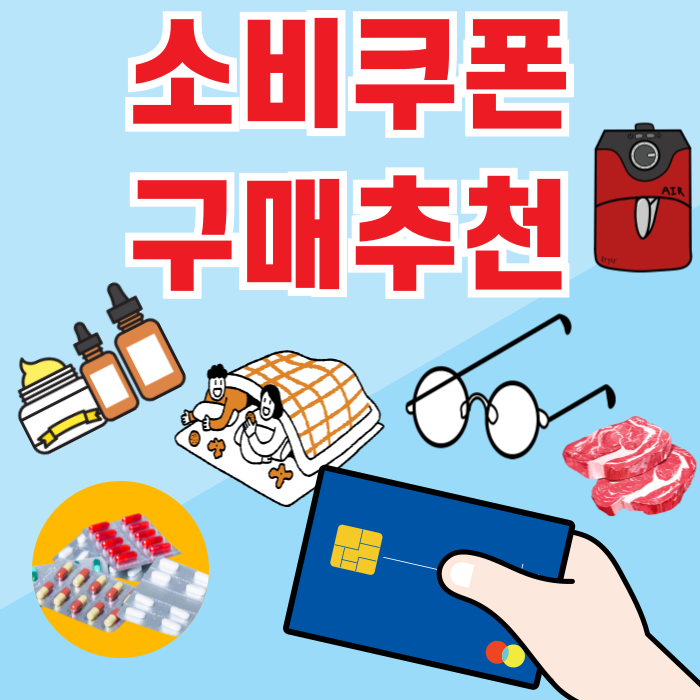 소비쿠폰사용 추천제품