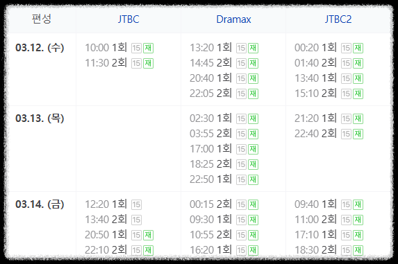 협상의 기술 드라마