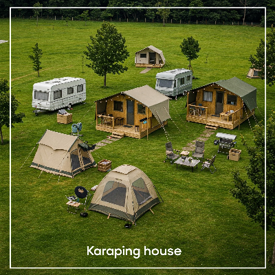 카라핑하우스의 전체적인 콘셉트를 보여주는 이미지