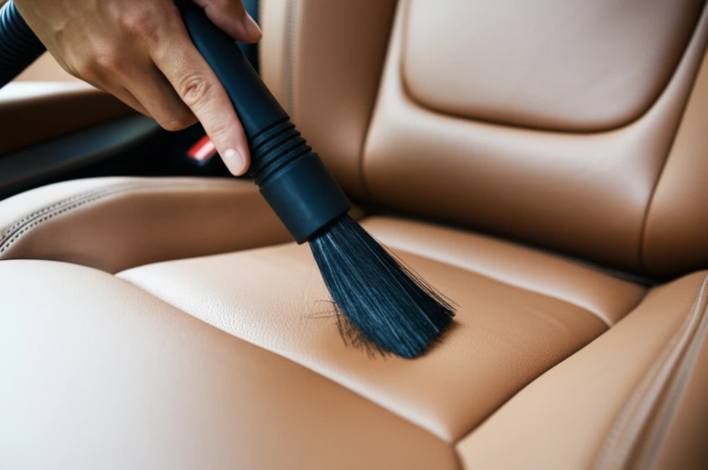 가죽 시트 손상 없이 완벽하게 청소하