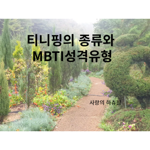 티니핑의 종류와 MBTI성경 유형