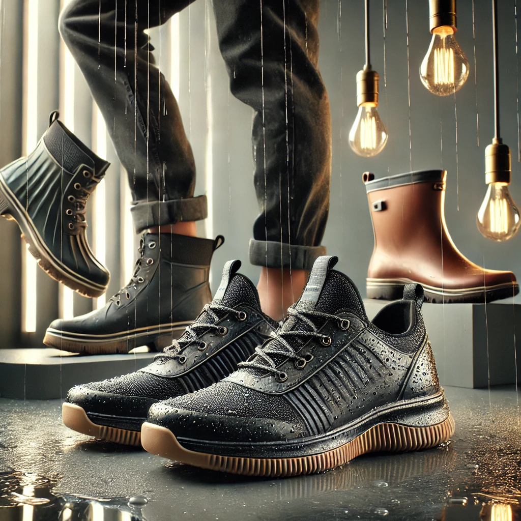 레인부츠,방수 스니커즈 이미지, AI이미지새엇ㅇ