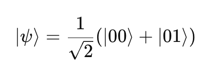 2큐비트-중첩, 얽힘