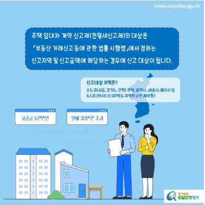 전월세신고방법, 전월세 신고제 확정일자 대상