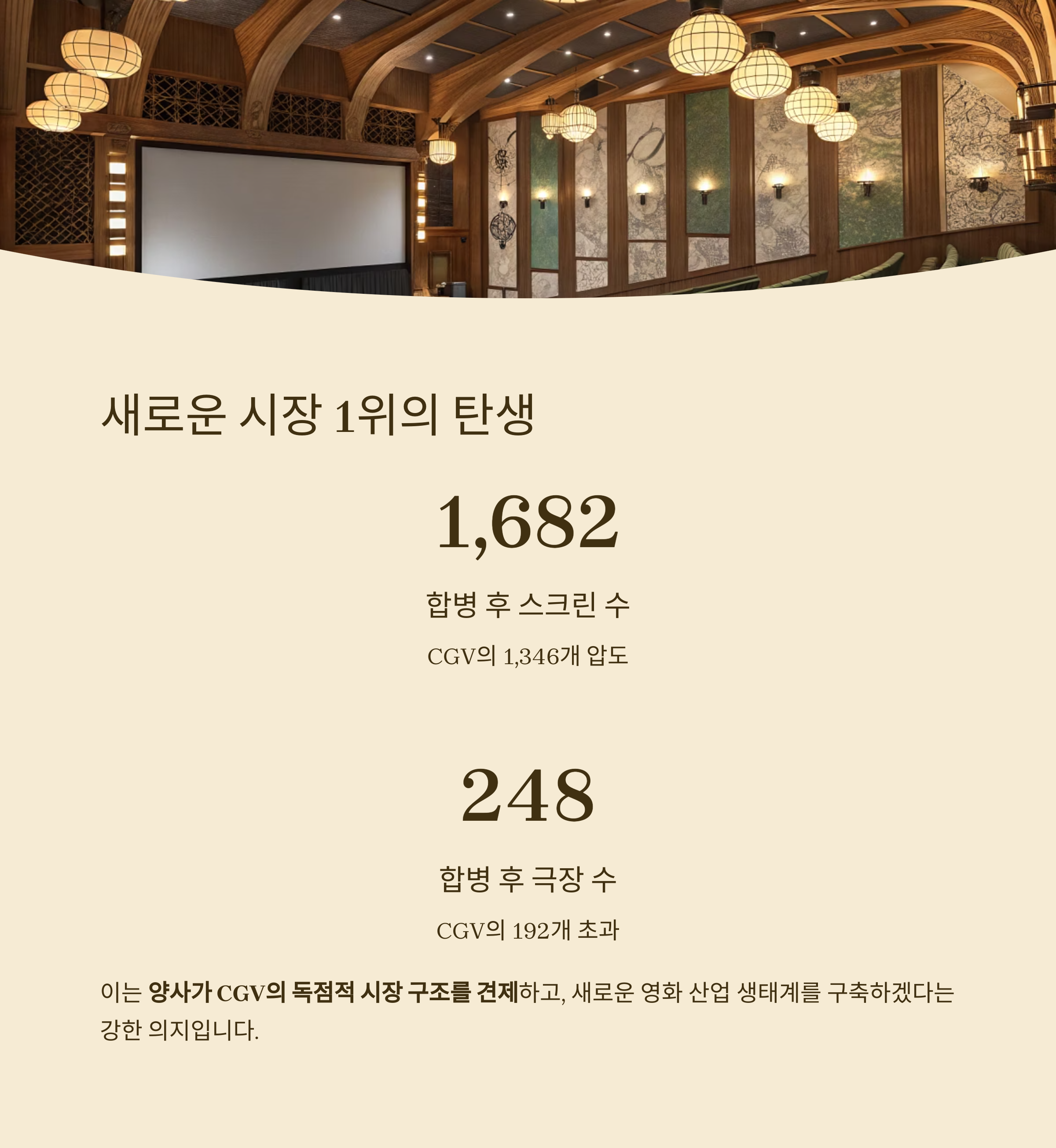 새로운 시장 1위의 탄생