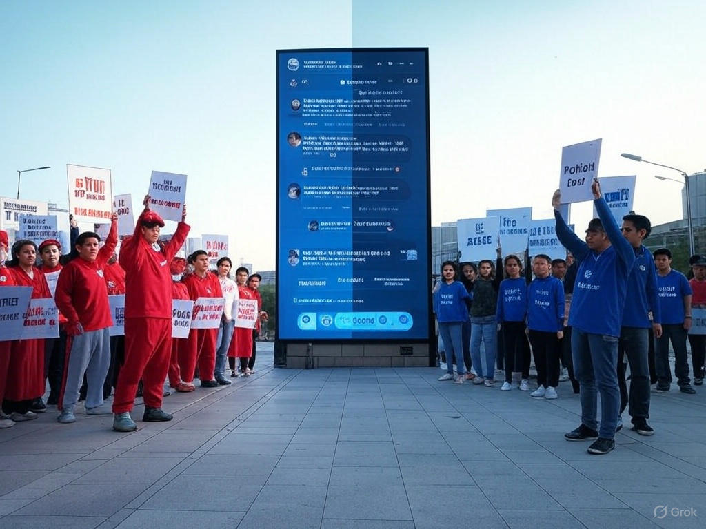 이재명 재판 여론 대립