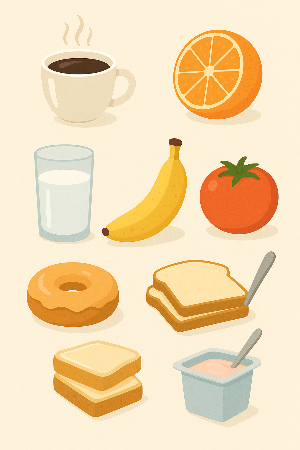 아침 공복에 피해야 할 음식 7가지