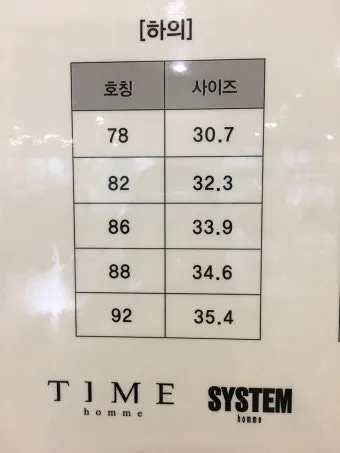 허리 32인치 몇cm 사이즈표는_18