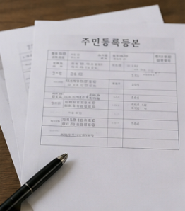 주민등록등본 모바일 발급