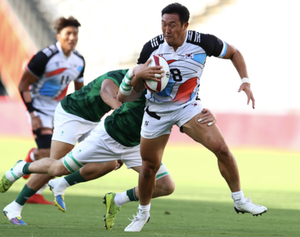 정성민 럭비경기