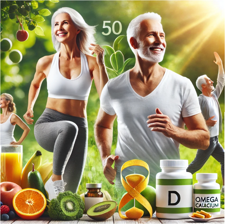 운동하는 50대 영양제도 꼭 필요하다.