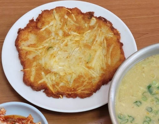 음성-단호박수제비-감자전