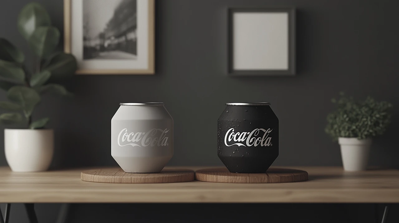 제로 콜라 브랜드별 2025년 충성도 순위를 밝히는 파이 차트, 코카콜라 제로와 펩시 제로 소비자 충성도 비교와 소비 경향 데이터 시각화, 브랜드 인지도, 소비자 평판, 점유율 순위, 음료 선택 기준 강조