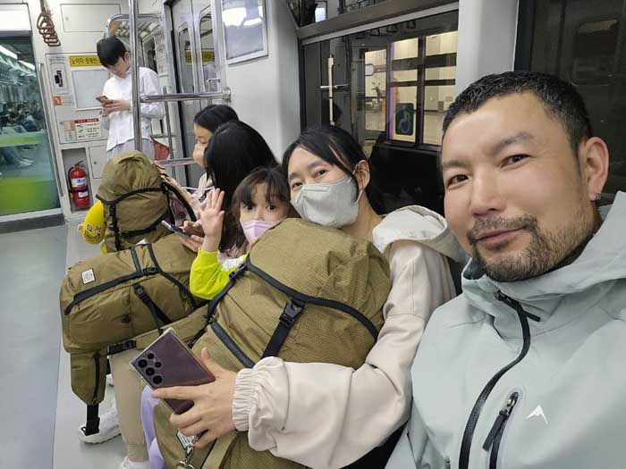 2023년 5월 1일, 청량리역에서 지하철로 서울역으로 이동중