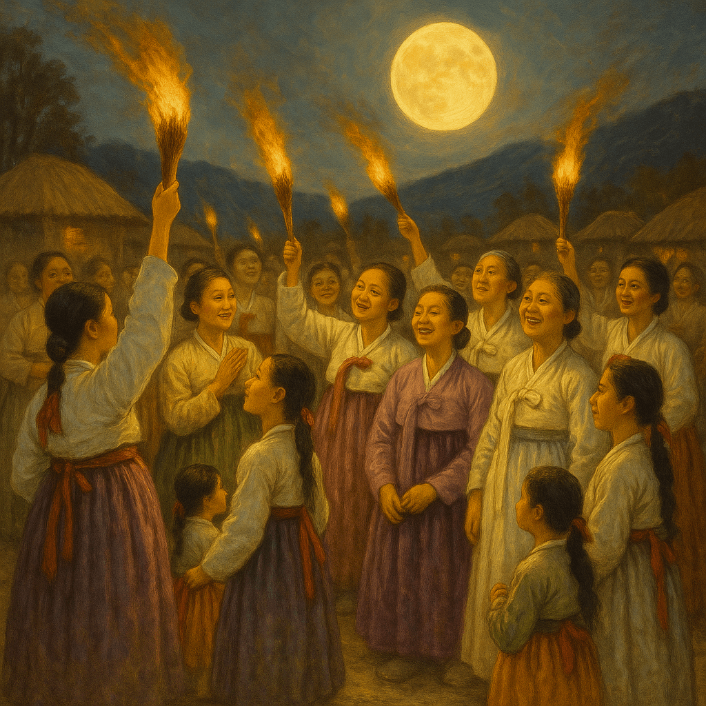 사라진 마을 달맞이 축제의 여성 중심 문화