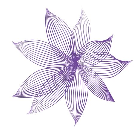 완성된 멀티라인 레터링