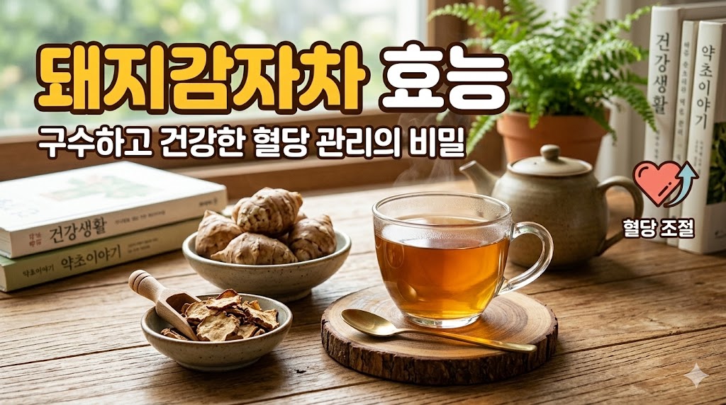 돼지감자차 효능