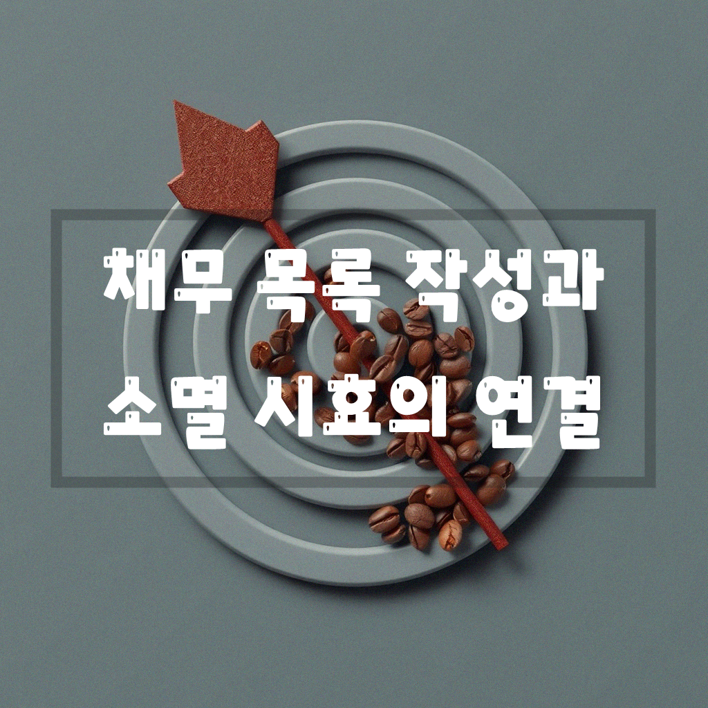 개인회생 신청 시 목록에 담긴 채권, 언제까지 유효할까요