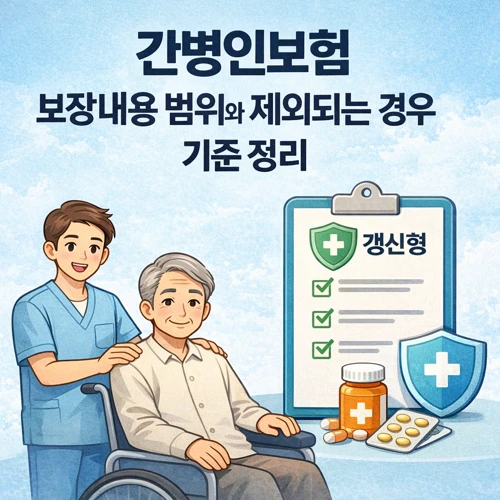 간병인보험 보장내용 범위 썸네일