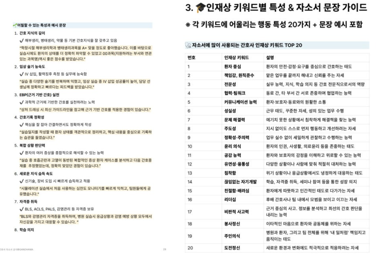 크몽 간호사 병원 자소서 첨삭 후기