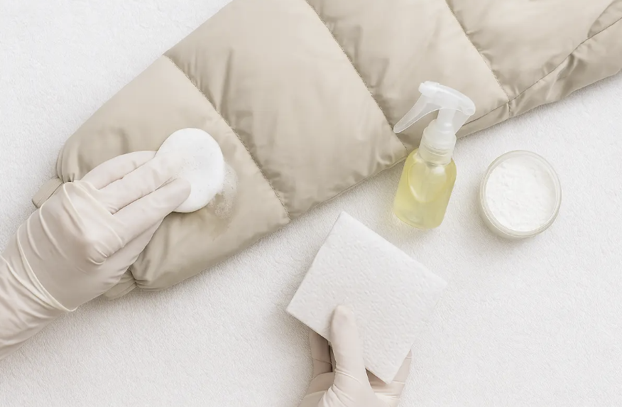 패딩 세탁 방법 이미지