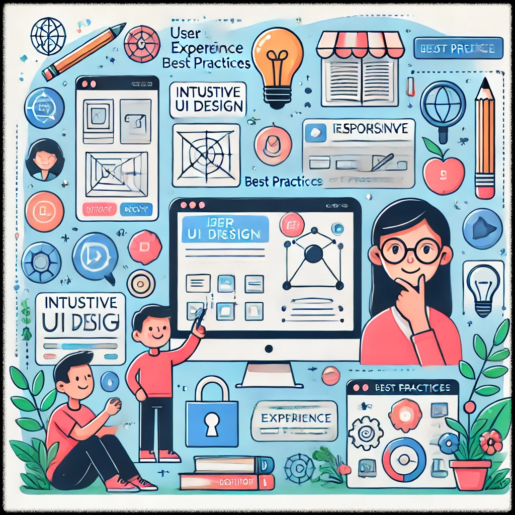 사용자 경험을 위한 베스트 프랙티스를 설명하는 이미지