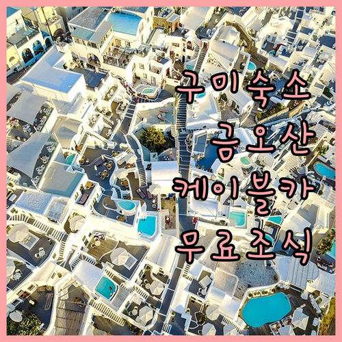 구미 여행 숙소 선택 가이드 호텔금오..