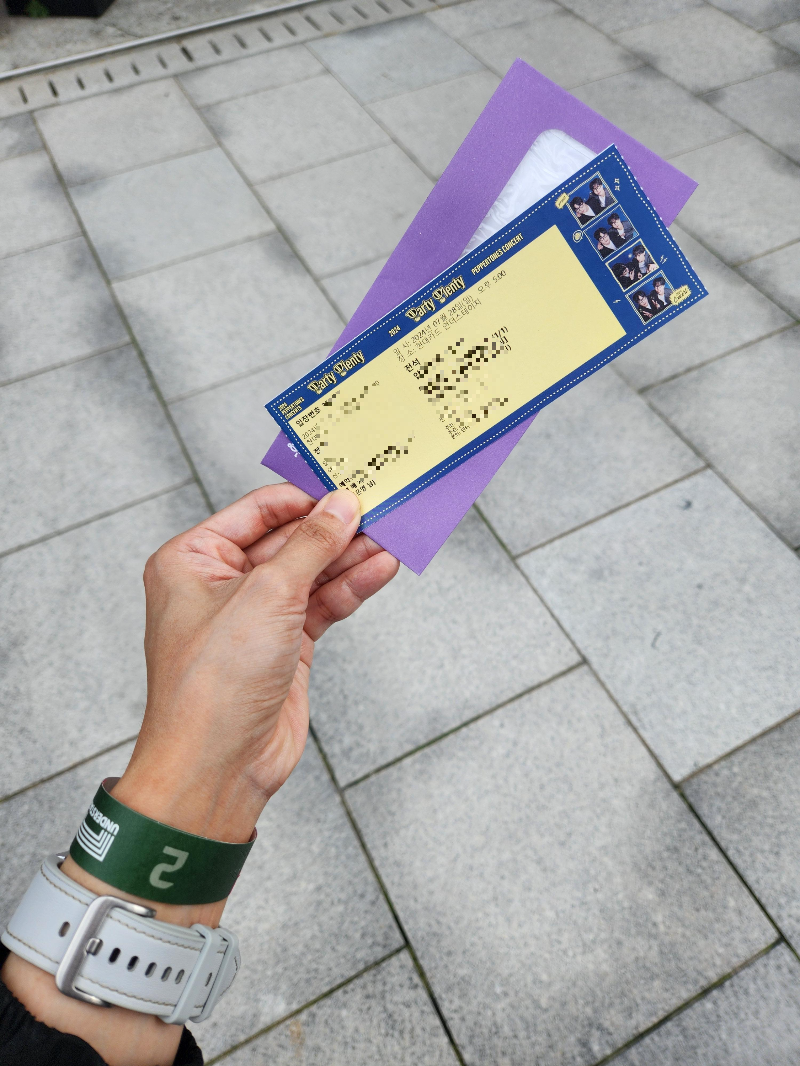 언더카드스테이지 스탠딩 시야