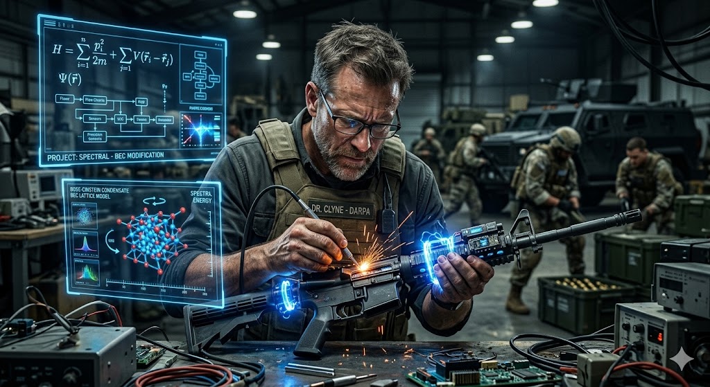 고스트 워 결말 부분에서 실험실에 갇힌 인간의 뇌와 신경계들을 목격하고 분노와 슬픔을 동시에 느끼는 클라인 박사