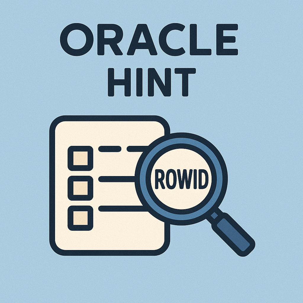 ROWID 힌트 완벽 분석과 실전 활용 전략