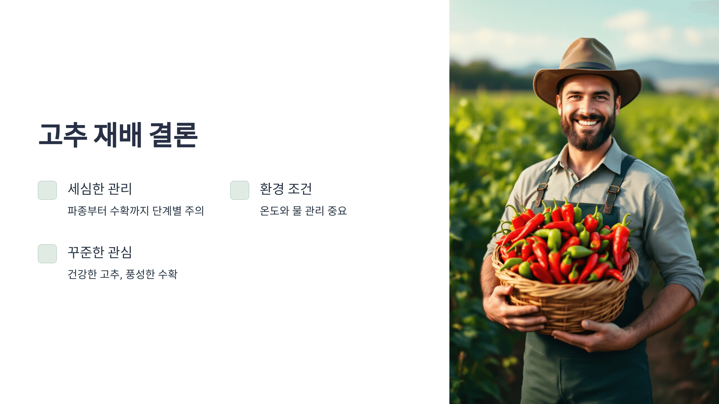 고추 사진입니다.