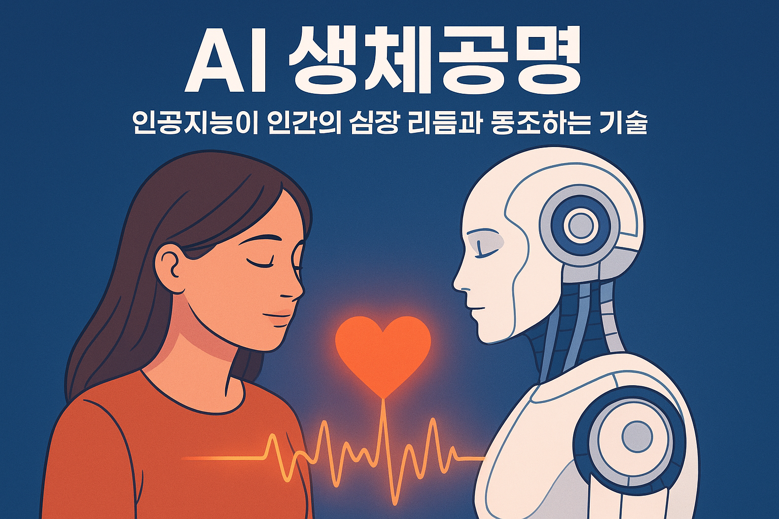AI 생체공명 — 인공지능이 인간의 심장 리듬과 동조하는 기술
