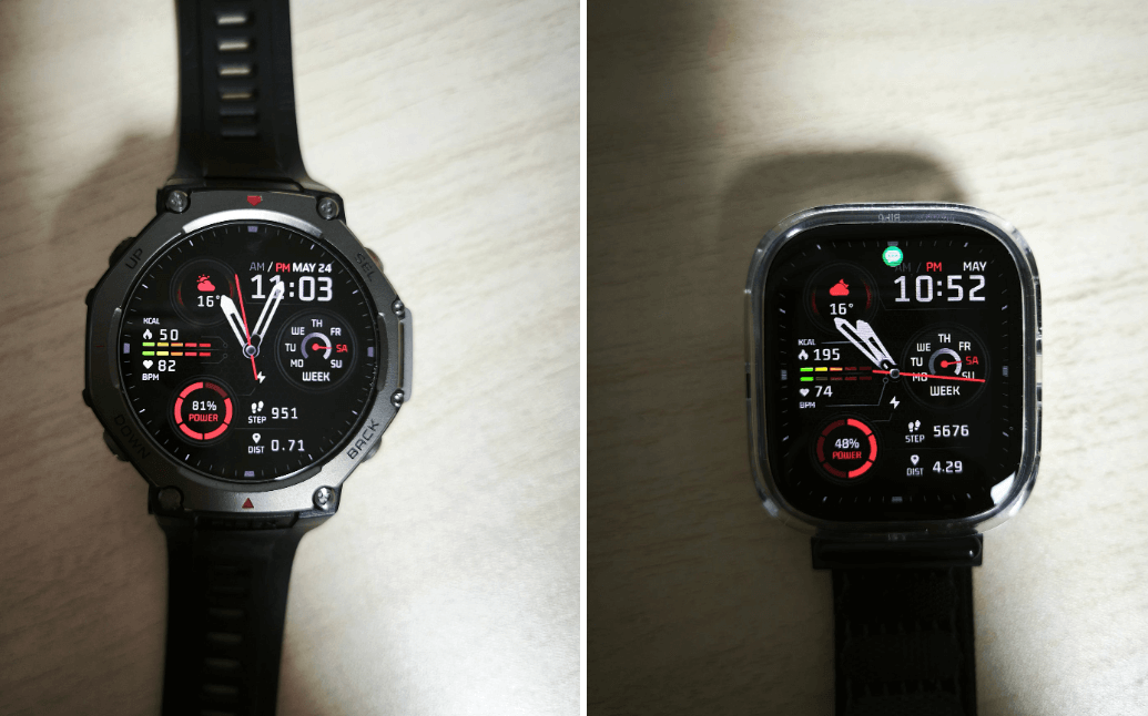 어메이즈핏 빕6 vs 티렉스3 비교 후기