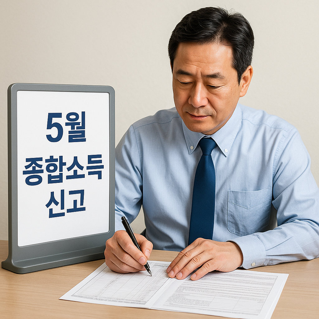 5월 종합소득세 신고 하는 방법 및 완벽 가이드 관련 사진