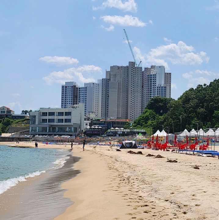 아야진 해수욕장