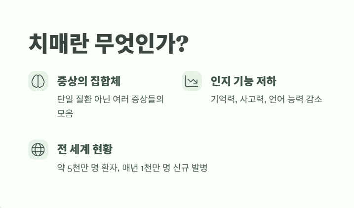 알츠하이머와 치매 차이 바로 보기 2