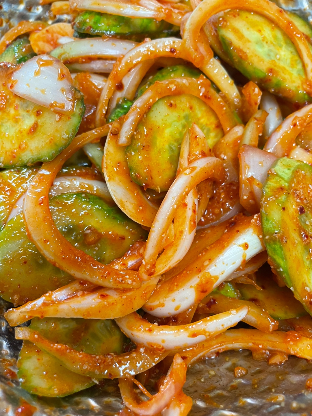 오이무침