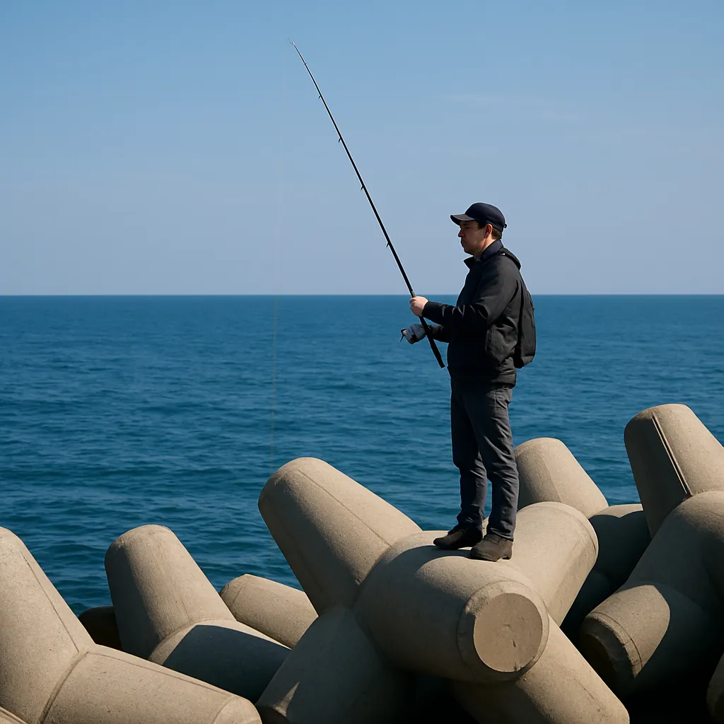 구멍치기 낚시 채비 정보 이미지