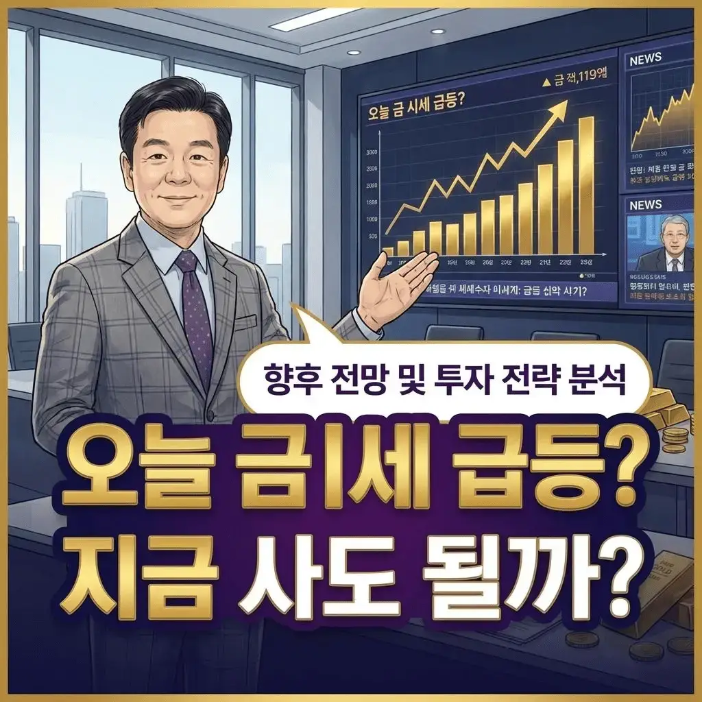2026년 금 1돈 100만원 돌파 전망 및 금 투자 가이드 아바타 이미지