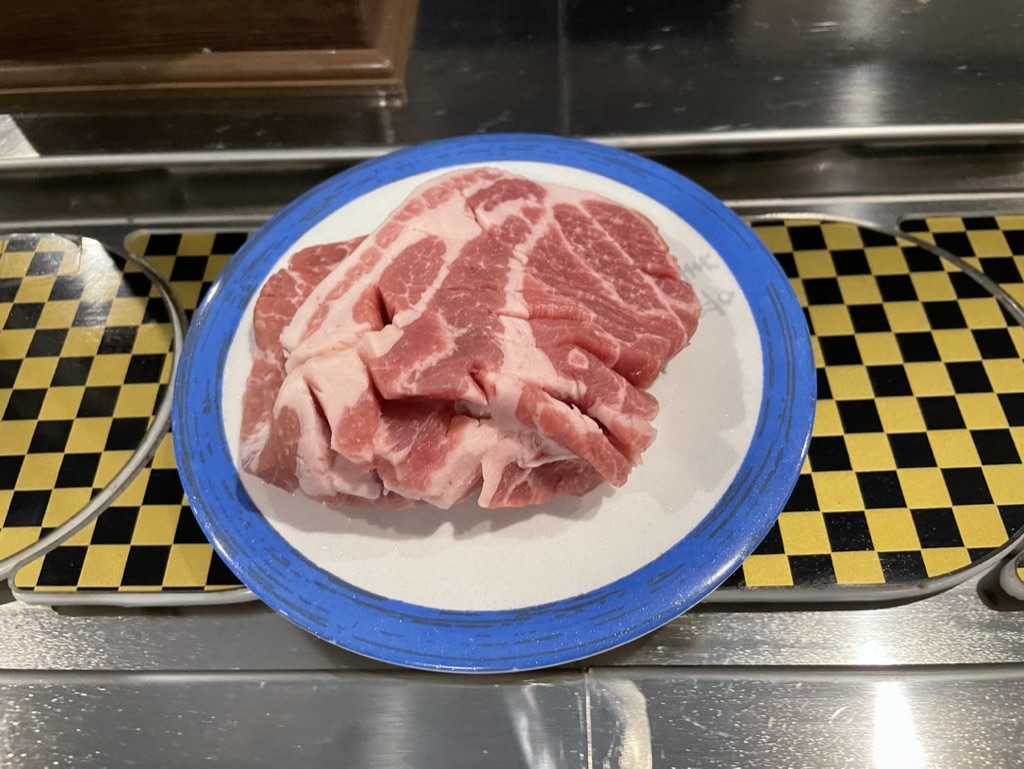 목살