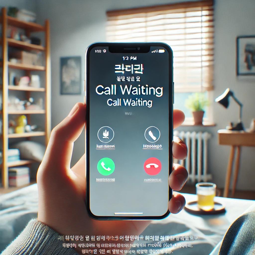 알뜰폰 통화중대기