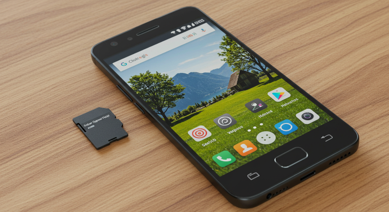 마이크로 SD 카드 사용