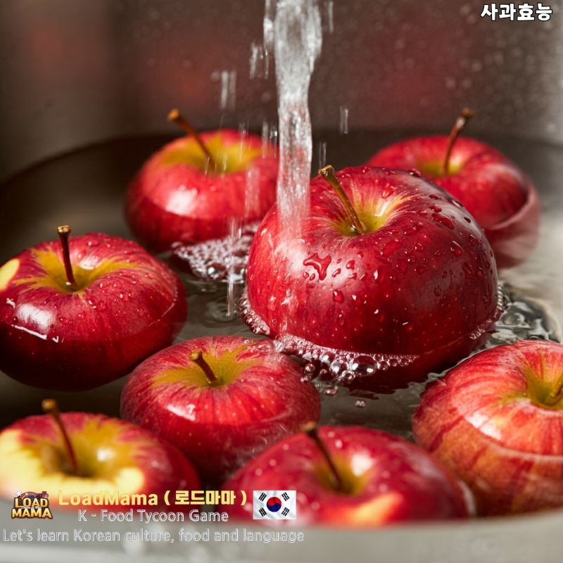 사과 세척