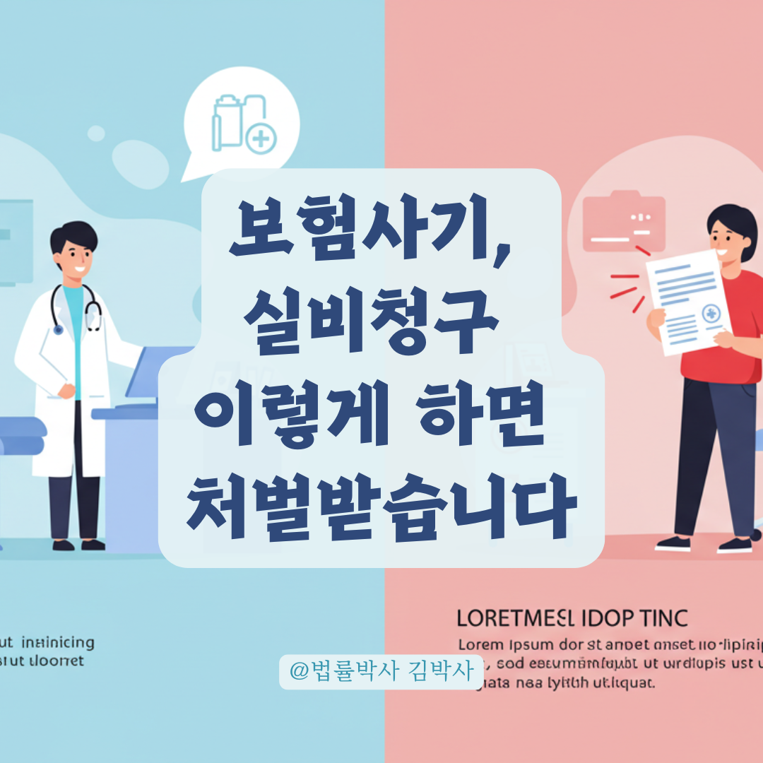 허위진단·실비청구 알고 있다면? 법적으로 할 수 있는 조치 총정리