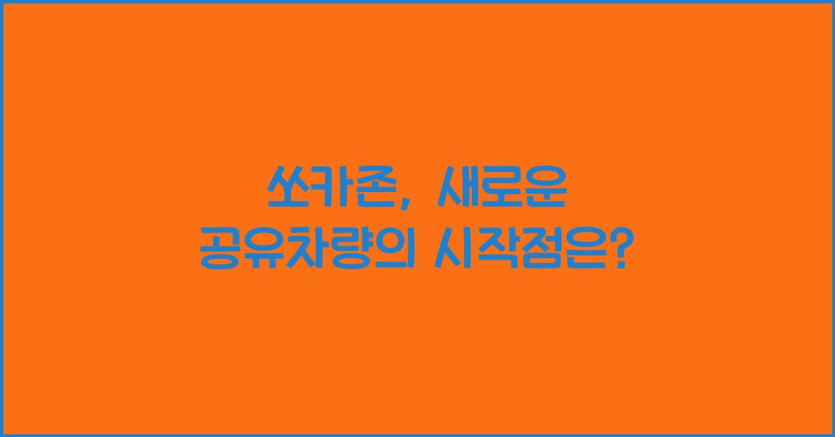 쏘카존