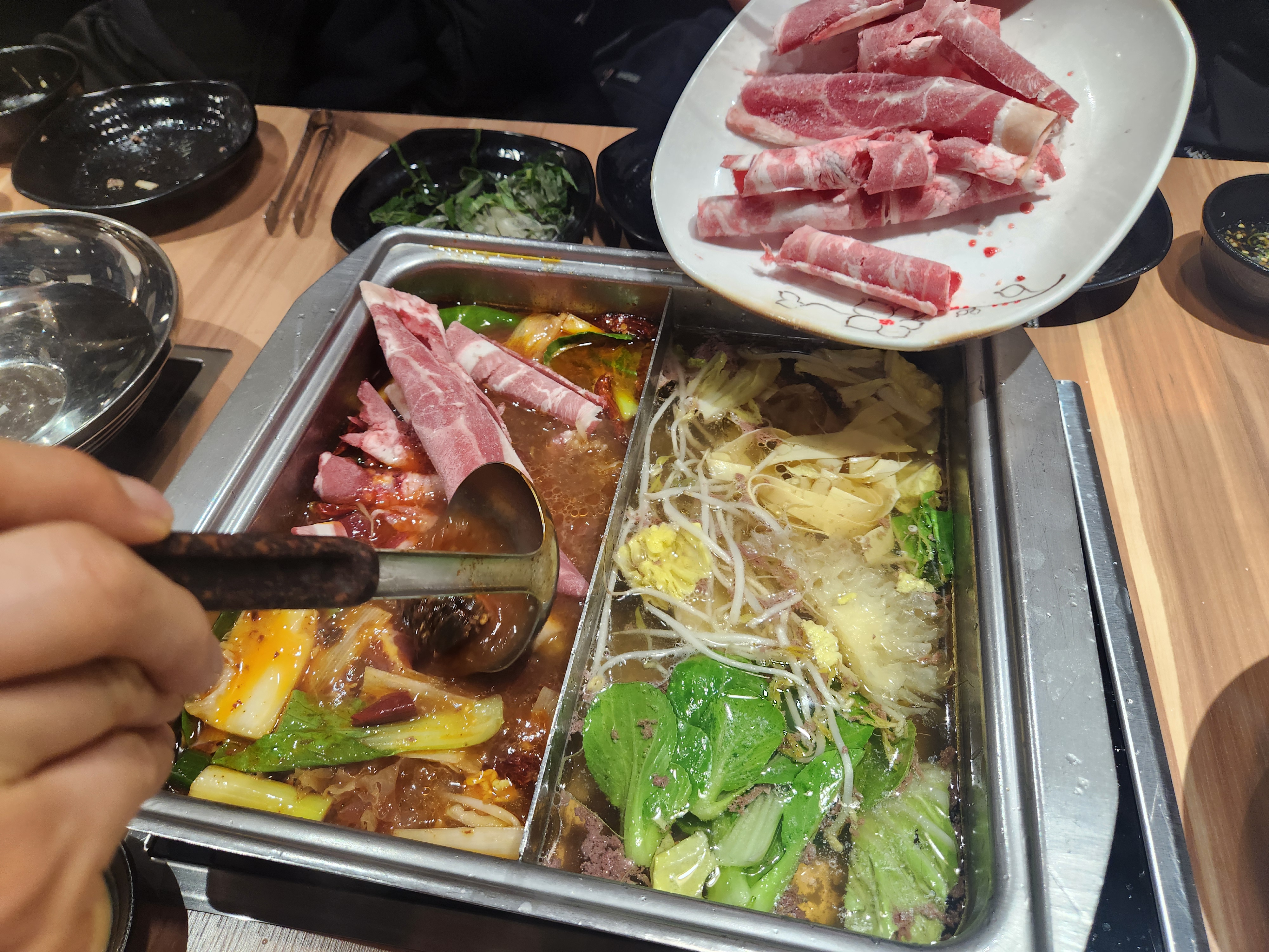 소고기 샤브샤브