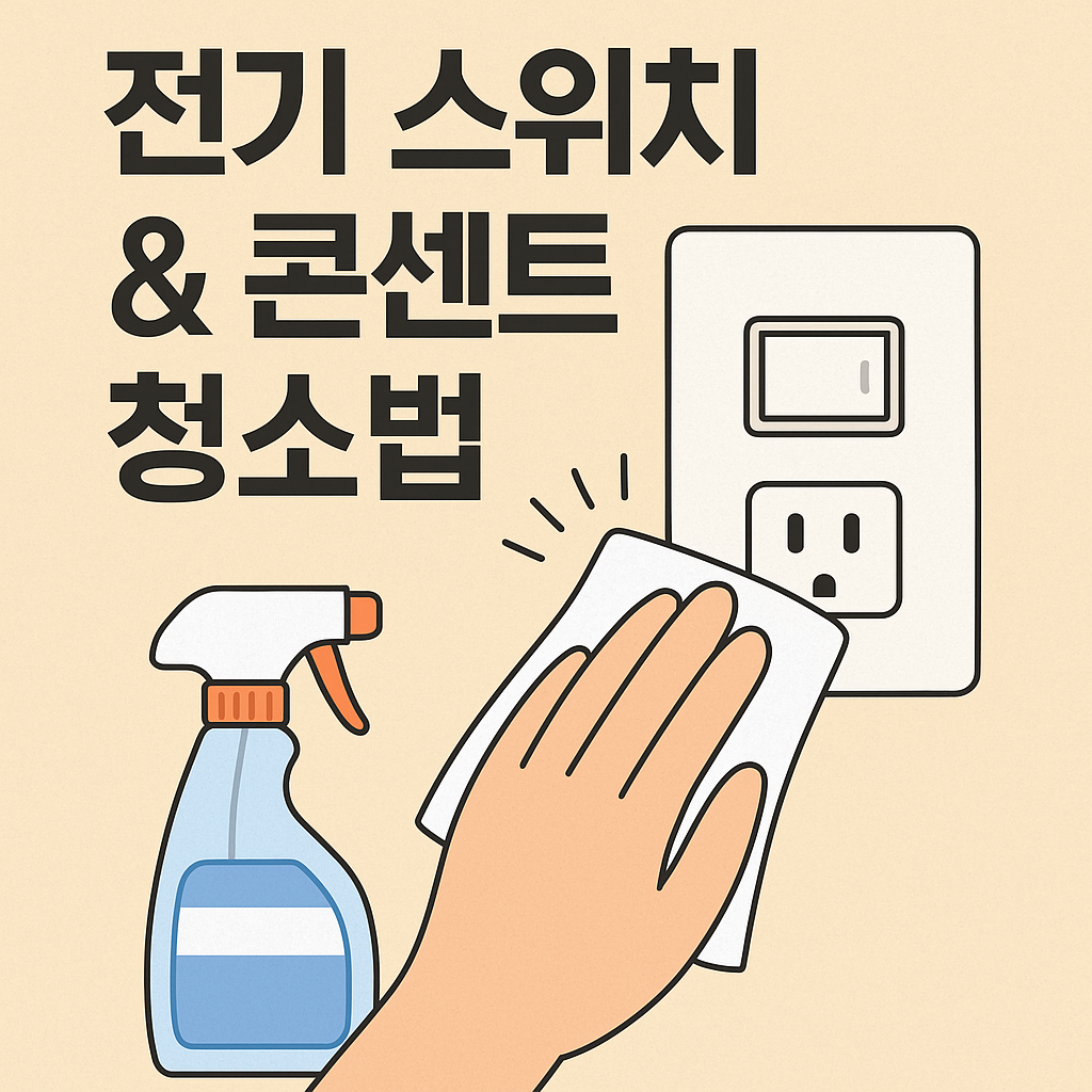 전기 스위치 & 콘센트 청소법